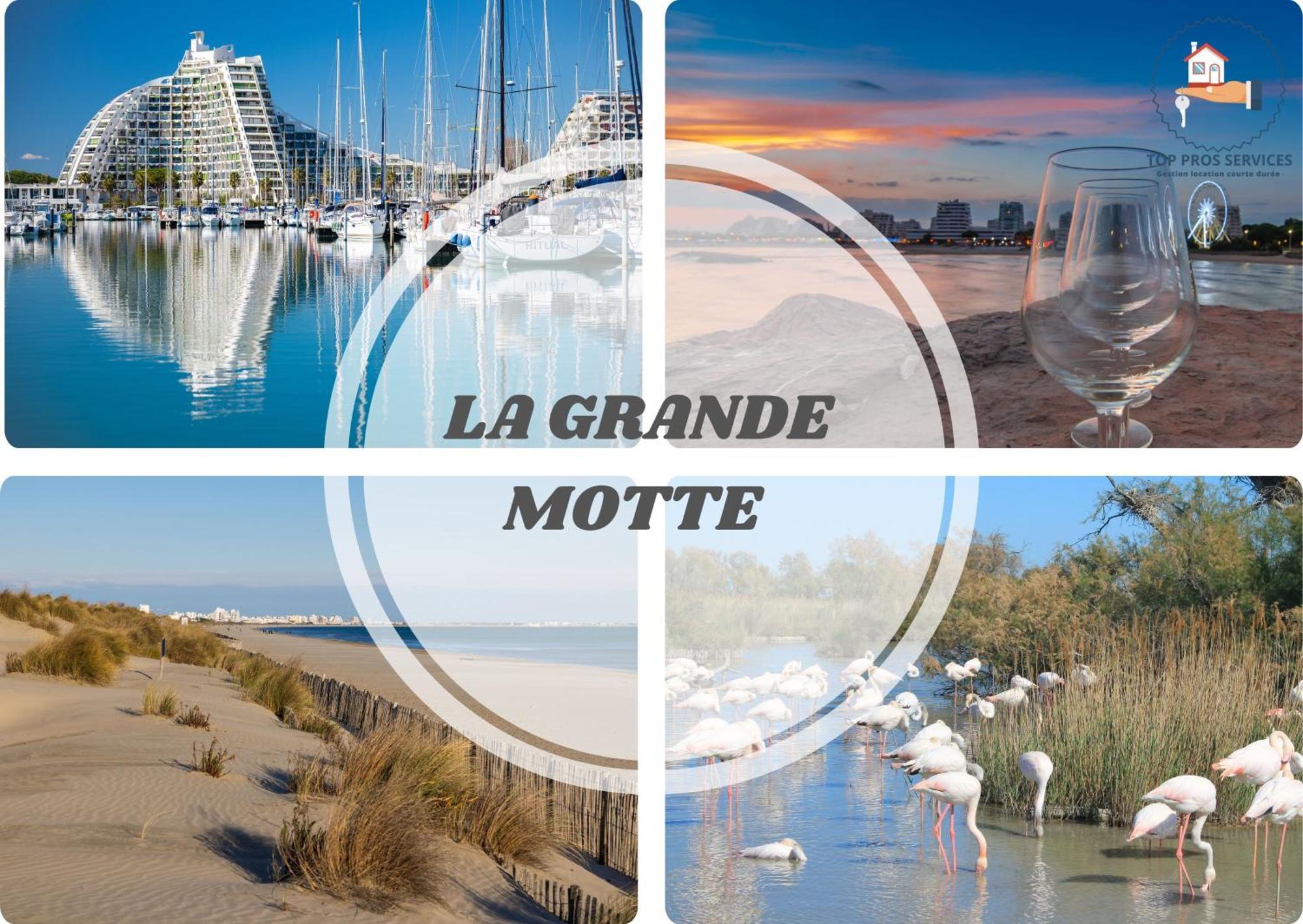 Les Marines Port 2 Min Plage Camargue- Top Pros Services Conciergerie La Grande Motte Mauguio Exterior photo